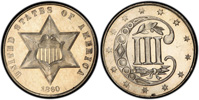 Silver Three-Cent Pieces