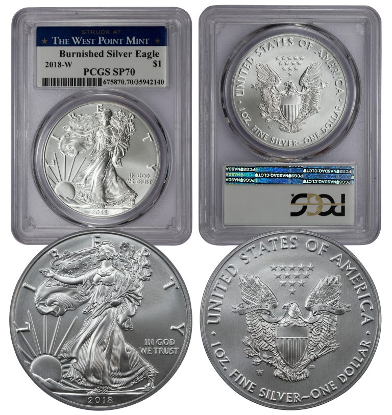 PCGS Certified Silver Eagle